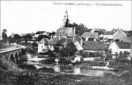 Carte postale ancienne de Chitry Carte postale ancienne de Chitry