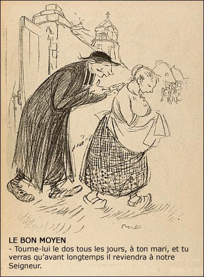 Dessin paru dans l'Assiette au Beurre Dessin paru dans l'Assiette au Beurre