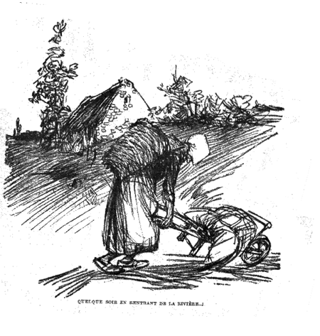 Honorine et sa brouette (Poulbot) Honorine et sa brouette (Poulbot)