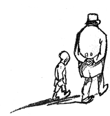 Poil de Carotte et M. Lepic (Poulbot) Poil de Carotte et M. Lepic (Poulbot)