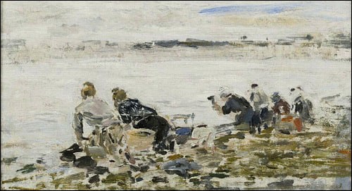 EUGÈNE BOUDIN - LAVANDIÈRES EUGÈNE BOUDIN - LAVANDIÈRES