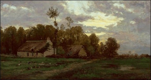 CHARLES-FRANÇOIS DAUBIGNY - PAYSAGE CHARLES-FRANÇOIS DAUBIGNY - PAYSAGE